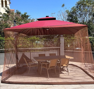 <span class=keywords><strong>Toldo</strong></span> de malla Roma con cremallera - Mosquitera para patio, tienda de campaña para exteriores, refugio parasol - Product Image 5