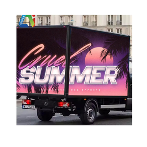 2025 Hot Bán thâm quyến Độ phân giải cao taxi Roof <span class=keywords><strong>LED</strong></span> màn hình hiển thị không thấm nước ngoài trời Car & bus stop <span class=keywords><strong>LED</strong></span> bức tường video - Product Image 1