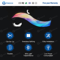 Module d'affichage LED modulaire pliable pour exposition promotionnelle en centre commercial, écran LED flexible personnalisé, grand écran vidéo LED