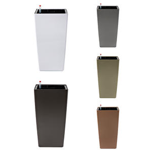 Yizhitang Mini Jardinière Classique Auto-Arrosante <span class=keywords><strong>de</strong></span> 8,6 Pouces pour la Maison et <span class=keywords><strong>le</strong></span> Jardin Pot <span class=keywords><strong>de</strong></span> Fleurs en Plastique PP - Product Image 1