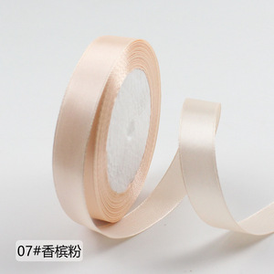 Pita Grosgrain polos ramah lingkungan wajah tunggal Satin rol hadiah Hari Valentine kartu undangan pita rambut bunga - Product Image 6