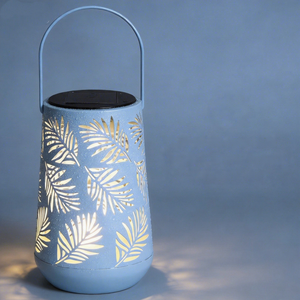 Lanterne solaire d'extérieur, étanche, en métal, lumière solaire pour patio, cour, véranda, décoration de jardin, <span class=keywords><strong>Noël</strong></span>, anniversaire - Product Image 1