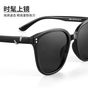 Lunettes de soleil polarisées élégantes, monture noire, verres TAC, protection UV385 pour les sports de plein air, le cyclisme et la conduite - Product Image 3