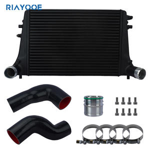Kit de refroidisseur intermédiaire de turbo pour Audi A3 S3 TT pour VW <span class=keywords><strong>Golf</strong></span> MK5 MK6 Jetta V VI Scirocco III / R Passat B6 B7 CC1.8T 2.0T Radiateur - Product Image 2