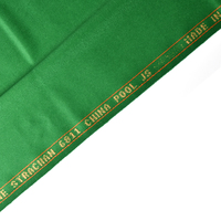 Nappe de billard et de tennis de table en velours vert 6811 importée de Chine, compétition huit clubs n° 10 Dengfeng