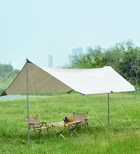 Acome tenda kanopi santai luar ruangan, perlengkapan berkemah kanopi rekreasi luar ruangan