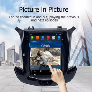 Moda Android 13 10,4 pulgadas estilo de pantalla Vertical coche Gps Radio reproductor de navegación para Chevrolet nuevo Monitor de coche de Cruze2014-2017 - Product Image 2