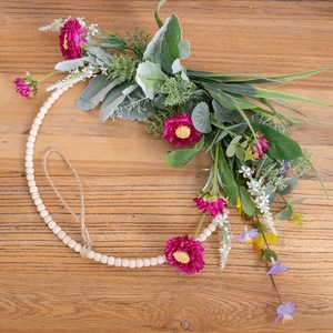 CallaFloral Bouquet de fleurs artificielles à suspendre, en tissu tissé plastique, pour mariage et décoration intérieure CF01296 - Product Image 3