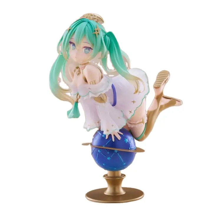 customized Wholesales cartoon doll plastic model Hatsune dancer Beautiful girl model two-dimensional scenery Japanese ornament
