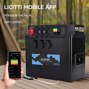 10000 watt năng lượng mặt trời Máy phát điện shopee Stackable hộp cắm trại Trạm điện năng lượng mặt trời bảng điều khiển chuyển đổi van MPPT điều khiển AU cho xe - Product Image 2