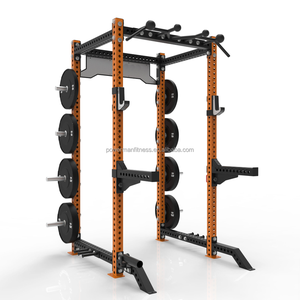<span class=keywords><strong>POWERMAN</strong></span> Vente en gros haut de gamme pour Smith Machine Power Rack avec construction métallique noire pour entraînement complet du corps, usage commercial - Product Image 5