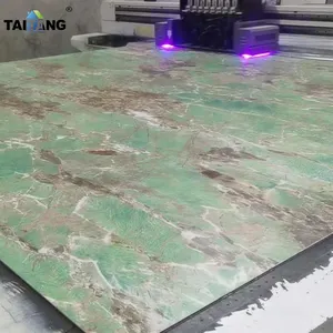 热卖3毫米4X8紫外聚氯乙烯板材大理石替代马尔莫尔聚氯乙烯板材大理石类型