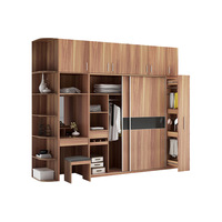 1 pièce de haute qualité pour chambre à coucher, Design mural, armoire à vêtements portables multi-usage