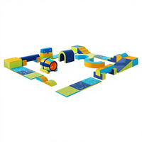 Ensemble de jeux d'escalade et de glisse pour enfants, équipement d'entraînement sensoriel pour tout-petits, aire de jeux intérieure pour garderie