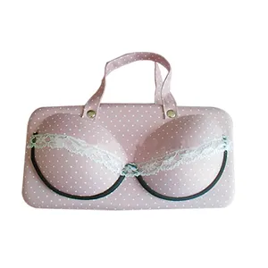 Boîte de rangement anti-poussière, sac de rangement boîte de protection de soutien-gorge organisateur de sous-vêtements féminin, poche de voyage, étui avec dentelle