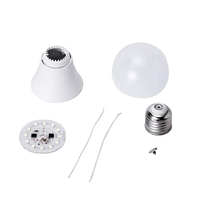 Prix pas cher E27 B22 E14 A60 A70 3W 5w 7w 9w 12w 15w Led ampoule lumière Skd pièces AC 90 48w 60w Smart E2 ventilateur de plafond ampoule LED a BULD