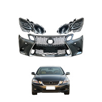 Mise à niveau de haute qualité 2017 Style BodyKit pare-chocs avant phares Kit de carrosserie pour Lexus Gs 2006-2011 ancienne mise à niveau vers le nouveau