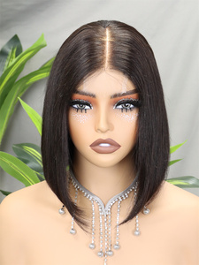 วิกผมบ๊อบสั้นแบบตรง FH 2x6 HD Lace Front Pixie ทำจากผมแท้ แสกกลาง - Product Image 5