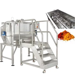 Be Used For Mixing Of The Previous Steps In The Production Of Tablets And Granules In The Chemical Industry Ribbon Mixer