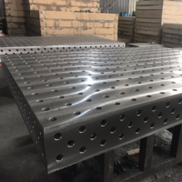 Table de soudage 3D Siegmund en acier Q355 pour la fabrication métallique, directement de l'usine