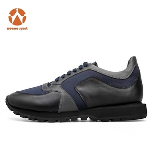 Nouvelle conception de <span class=keywords><strong>baskets</strong></span> en cuir sur mesure pour homme, <span class=keywords><strong>baskets</strong></span> avec logo personnalisé, <span class=keywords><strong>baskets</strong></span> en cuir véritable pour homme, <span class=keywords><strong>baskets</strong></span> tendance - Product Image 2