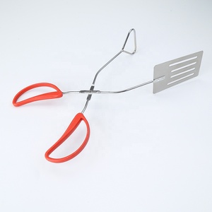 Pinces de cuisine en acier inoxydable-Pinces à steak robustes et résistantes à la chaleur avec <span class=keywords><strong>pince</strong></span> à aliments à long manche pour barbecue - Product Image 4