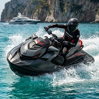 Nouveau Jet Ski BRP GTR-X 300 2026, 300 CV, 4 temps, avec système audio, 3 places, vitesse maximale 108 km/h, matériau Polytec