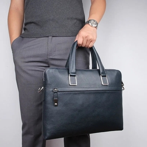 Túi văn phòng cho nam giới người đàn ông của xách tay kinh doanh cặp công suất lớn da máy tính túi hợp thời trang người đàn ông của vai Messenger Túi - Product Image 5