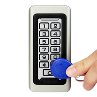 Sistema de Control de Acceso Metálico Independiente, Teclado Impermeable IP67, Entrada de Puerta Electrónica, Control de Acceso RFID