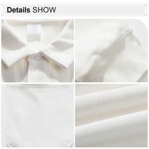 All'ingrosso di alta qualità Comfort <span class=keywords><strong>manica</strong></span> <span class=keywords><strong>lunga</strong></span> <span class=keywords><strong>Polo</strong></span> t-Shirt colletto di lusso in cotone <span class=keywords><strong>Polo</strong></span> camicia per uomo - Product Image 4