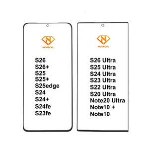 กระจกหน้าจอ Novecel สำหรับ <span class=keywords><strong>Galaxy</strong></span> S26 Ultra พร้อม OCA สำหรับ Samsung <span class=keywords><strong>Galaxy</strong></span> Note <span class=keywords><strong>20</strong></span> S10E S20FE S21 <span class=keywords><strong>FE</strong></span> S22 S23 อะไหล่ซ่อมแซม - Product Image 1