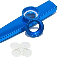Metal Kazoo Guitar and Ukulele Companion Portable Wind Instrument Orff Percussion Instruments