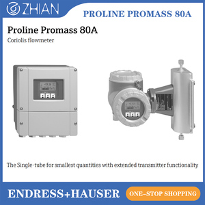 Débitmètre massique Coriolis Endress+Hauser 80A01 80A02 80A04 E+H Proline Promass 80A pour la mesure de débits minimaux et de gaz - Product Image 4