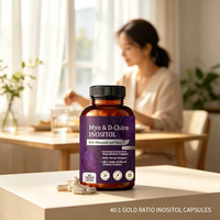 Capsules molles de vitamine Myo D-Chiro pour femmes adultes - Complément PCOS pour l'équilibre hormonal, la fertilité et l'éclat de la peau