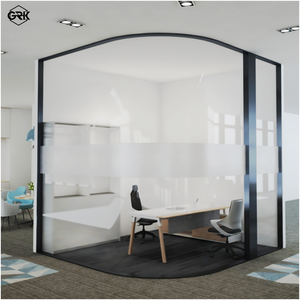 Divisores de Oficina Insonorizados de Aluminio sin Marco de Alta Calidad para Almacenes, Centros Comerciales, Hospitales, Salas de Exposiciones, Paneles de Pared - Product Image 5