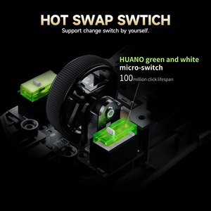RAWM SH01 <span class=keywords><strong>Pro</strong></span> Mouse Ligero 55g Tri-mode PAW3950 30000DPI 750IPS Nordic52840 8000Hz Gaming Esport Mouse para Valorant/<span class=keywords><strong>LOL</strong></span>/FPS - Product Image 6
