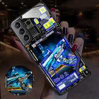 Étuis de téléphone portable LED Offre Spéciale motif hautement personnalisable Compatible pour iPhone 17/17 Pro Max pour Samsung Note20 S21FE S21 + 5G