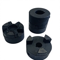 Accouplement flexible en fer fonte sur mesure, type araignée à mâchoires en L, connexion d'arbre OEM, diamètre de trou de 10 mm, marque XSE pour axe