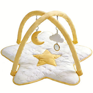 ของเล่นแขวนคุณภาพสูงแบบมัลติฟังก์ชั่นสำหรับเด็กทารกและเด็กเล็ก พร้อมแผ่นรองเล่นผ้าฝ้ายนุ่มสำหรับกิจกรรมยิม - Product Image 5