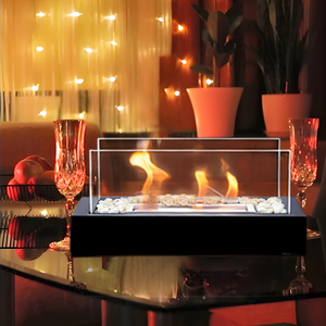 Muebles de Jardín para Patio con <span class=keywords><strong>Chimenea</strong></span> Exterior y Parrilla con <span class=keywords><strong>Mesa</strong></span>, con Sistema de Atomización de Alcohol - Product Image 3