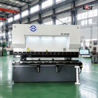 Presse plieuse CNC entièrement automatique BOST en acier métallique à 6+1 axes pour tôles d'acier, équipement de pont marin