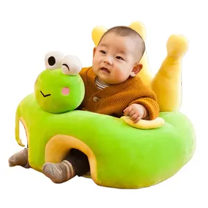 Creative doll plush toy cartoon baby learning seat children's sofa comfort doll children's gift