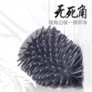 Ecoco Toilet Brush With Holder Self-Disinfecting Wall Mounted Bathroom Cleaning Set - Product Image 5