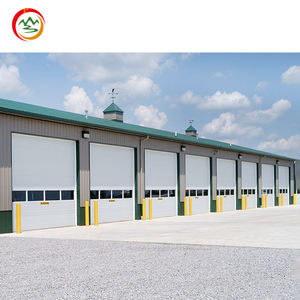 Tấm cửa thép chống gió mạnh và gia cố lưu trữ cửa thẳng đứng cho kho lớn cửa cắt cao - Product Image 3