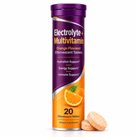 Comprimés effervescents quotidiens pour l'énergie et l'hydratation, enrichis en Vitamine C 1000mg, Électrolytes, Zinc – Fabrication OEM sur mesure