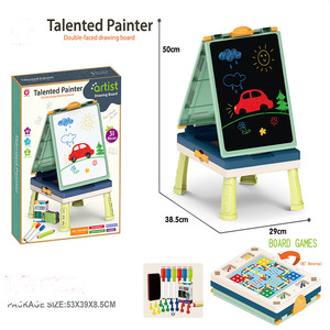 <span class=keywords><strong>Pizarra</strong></span> Magnética de Doble Cara para Niños, Juguete de Pintura y Dibujo, <span class=keywords><strong>Caballete</strong></span> para Jóvenes (7-14 Años) - Product Image 4