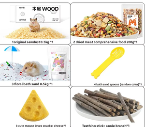 Yue Xiaomeng lüks üç katmanlı plastik Hamster üreme kafesi düğme kapatma altın Hamster yuva katı desen süper büyük Pet - Product Image 6