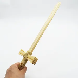 Educational Wooden Toy Short Sword Classic Medieval Handmade Toy Top Sale Sword Role Play Knight Swords Outdoor Play For Kids