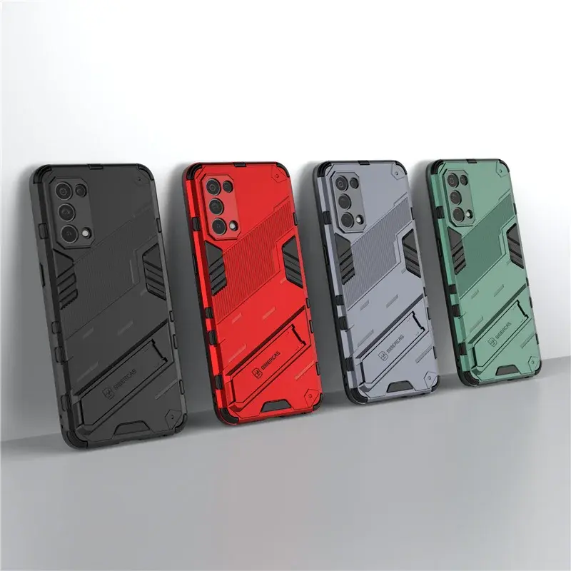 Houder Case Voor Oppo Find X3 Lite Cover Voor Find X3 Lite Capas Fashion Punk Kickstand Back Cover Voor Find X3 Pro Neo Lite Fundas