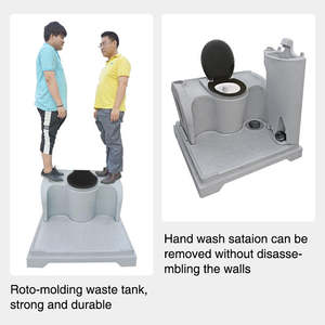 Goedkope verplaatsbare openbare mobiele toiletten buiten portable toiletten porta potty fabriek verplaatsbare toiletten prefab wasruimte - Product Image 5